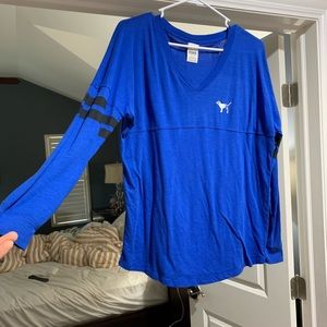 PINK long sleeve sequin shirt